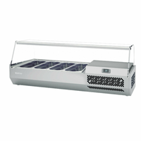 Infrico ICT-VIP13301/3C Vitrine Réfrigérée à Poser pour Ingrédients 132,8 cm
