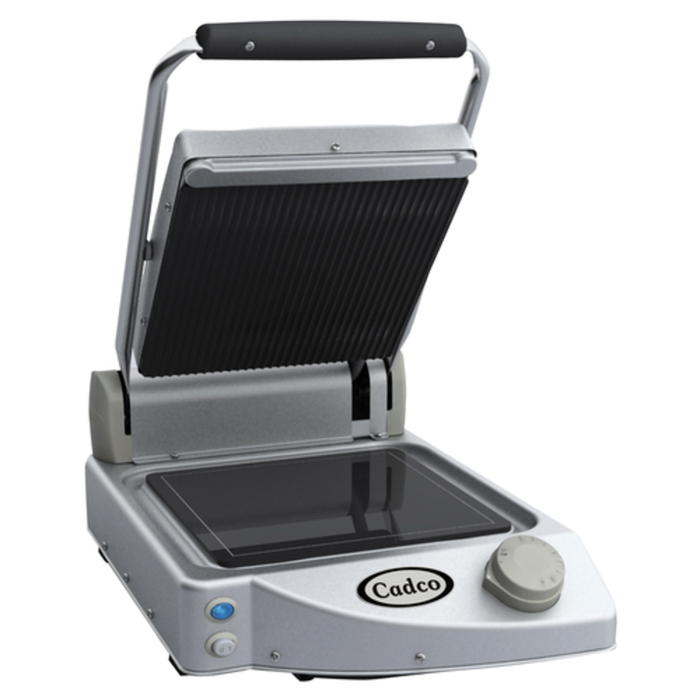 Cadco CPG-10 9-7/8" x 9-7/8" Single Sandwich Panini Grill