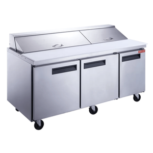 New Air NPT-072-SA 72.5" Refrigerated Prep Table