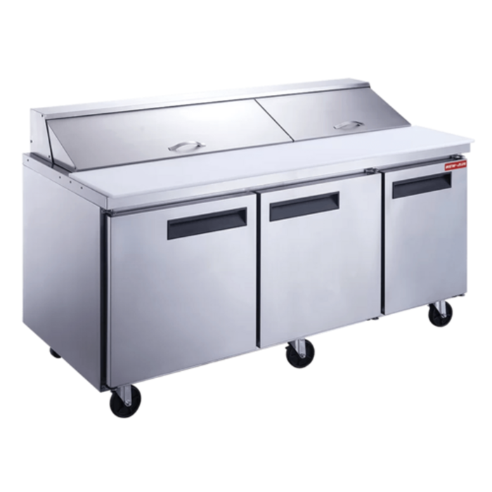 New Air NPT-072-SA 72.5" Refrigerated Prep Table