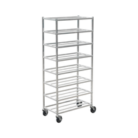Omcan 48244 Universal Pan Rack - 32-1/2"W with 8 Platter Capacity