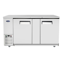 Atosa MBB69GR Armoire réfrigérée de bar arrière de 68 po