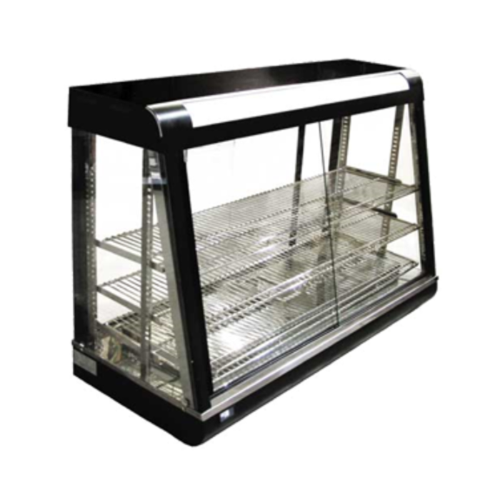 Omcan 21571 47" Countertop Hot Food Merchandiser Display Warmer Case
