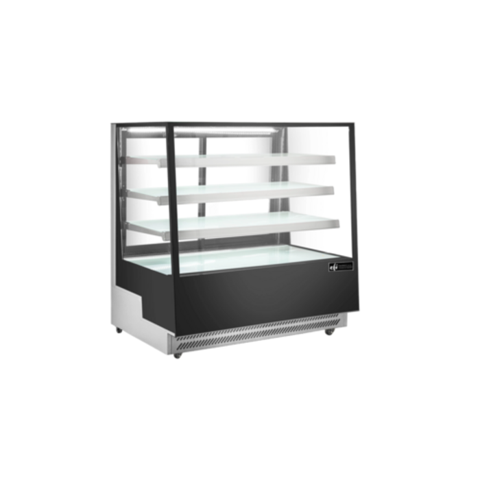 EFI Sales CGSM-7057 70.9" Refrigerated Straight Glass Display Case