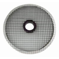 Eurodib Food Processor Dicing Disc Plate Featuring 1/2" Grid For Precision Cutting In Commercial Kitchens