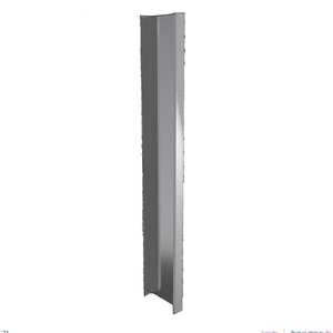 Winholt SSWC-8-22-120 8x120 Stainless Steel Corner Wall Cap