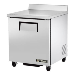 Comptoir congélateur professionnel 70 cm avec porte pleine True TWT-27F-HC