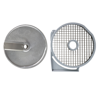 Eurodib Food Processor Dicing Disc Plate Dito Sama Set, 8.07"W x 8.07"D for Efficient Food Preparation