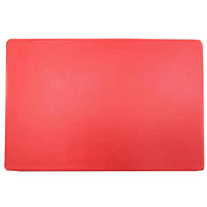 Planche à découper rouge haute densité Adcraft HDCB-1520/RD 15" x 20"