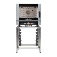 Turbofan EC40D5/SK40A Full Size Electric Combi Oven with Stand