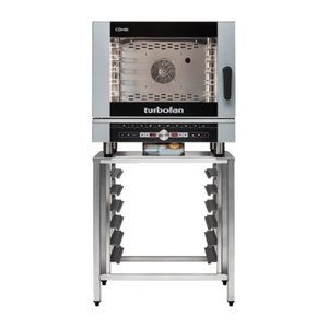 Turbofan EC40D5/SK40A Full Size Electric Combi Oven with Stand