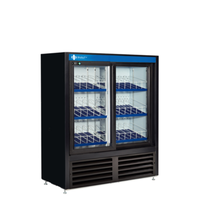 QBD CD4154-HC 47-Inch Wide Sliding Glass Door Merchandiser Refrigerator