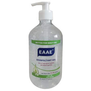 Omcan 46669 Hand Sanitizer Gel 500 ml with 75% Alcohol