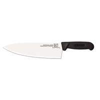 Omcan 12074 Greban 10" Medium Blade Cook Knife Black Handle