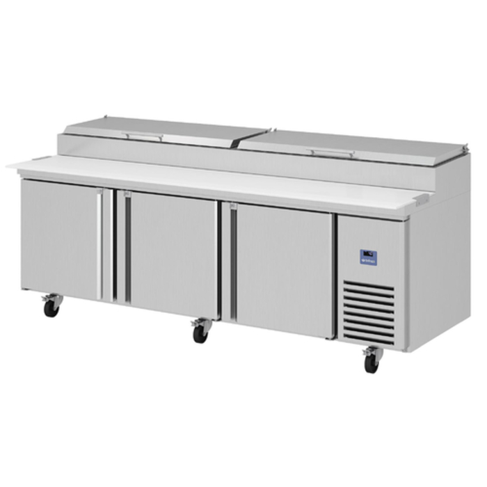 Infrico IRT-MR93EN 93.25" Three-Section Refrigerated Pizza Prep Table