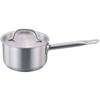 Alt Tag: OMCAN 7.5 Quart Commercial Grade Stainless Steel Sauce Pan with lid, stainless steel commercial saucepan for sauces and soups