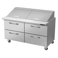 Blueair BLMT60-D4-HC 60.5" Mega Top Sandwich Prep Table