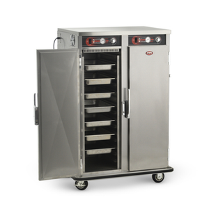 FWE PST-16-16 Mobile Heated Holding Cabinet 32 Pan Capacity
