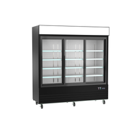 Ancaster Food Equipment AFE-G58 78.2-Inch Sliding Glass Door Refrigerator