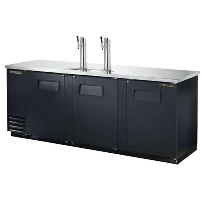 Tireuse à bière 3 portes pleines True TDD-4-HC 90 3/8" à tirage direct