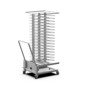 Unox XEVTL-102P 102 Dish Capacity Plate Trolley For Combi Ovens