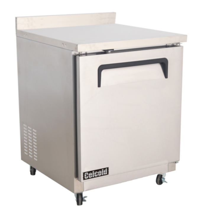 Celcold CUC27FW 28" Under-Counter Worktop Freezer 6.5 cu. ft.