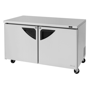 Réfrigérateur de comptoir Turbo Air TUR-60SD-N de 60-1/4 po de largeur