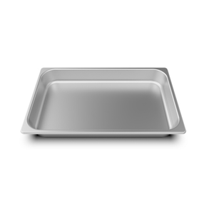 Unox TG825 GN 1/1 Size 2-9/16" Deep Stainless Steel Pan