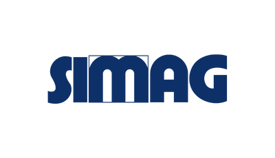 SIMAG logo in blue on a white background