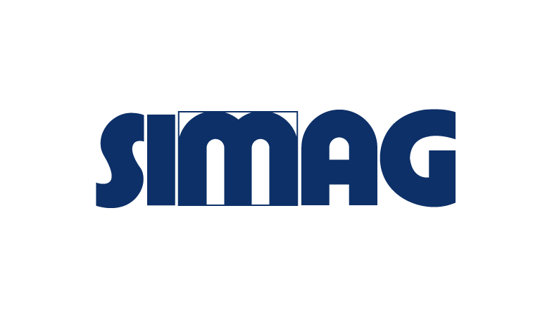 SIMAG logo in blue on a white background