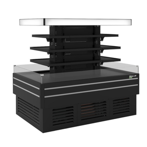 Turbo Air TIOM-24CSCB-N 72-3/8" Island Display Self-Serve Merchandiser