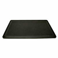 Omcan 44369 12" x 20" GN 1/1 Non-Stick Grill & Pizza Tray