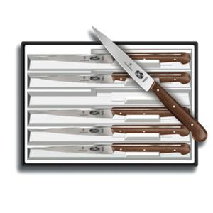 Victorinox 5.2000.12-X4 6-Piece Steak Knife Set with 4.5" Blades