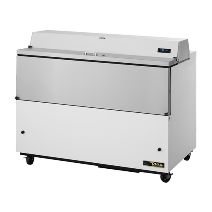 True Manufacturing TMC-58-HC 16 Crate Capacity Mobile Milk Cooler