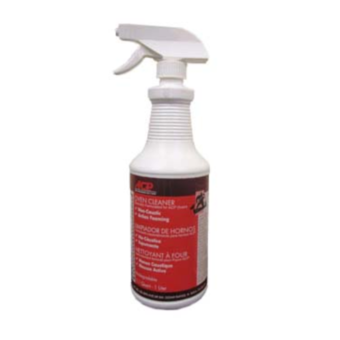 ACP Solutions ACP-OGC-CL10 Heavy Duty Oven & Grill Cleaner, Various Gallon Capacities