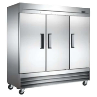 Réfrigérateur AFE SC72 trois portes pleines, grande hauteur – largeur de 81 po