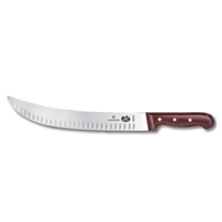 Victorinox 5.7320.31 12-inch Curved Granton Edge Cimeter Knife Wood Handle