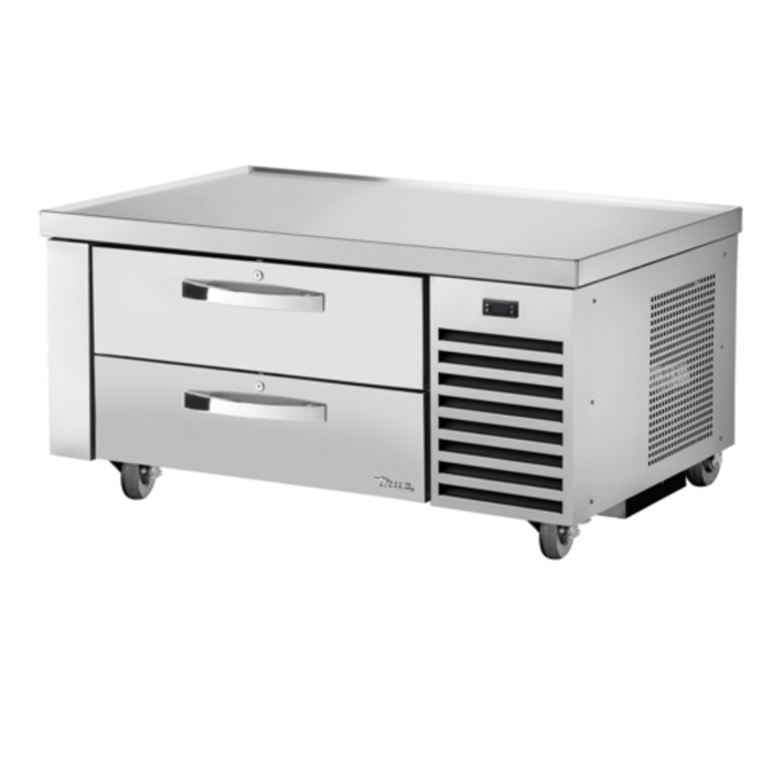 Socle réfrigéré True de 122 cm avec deux tiroirs