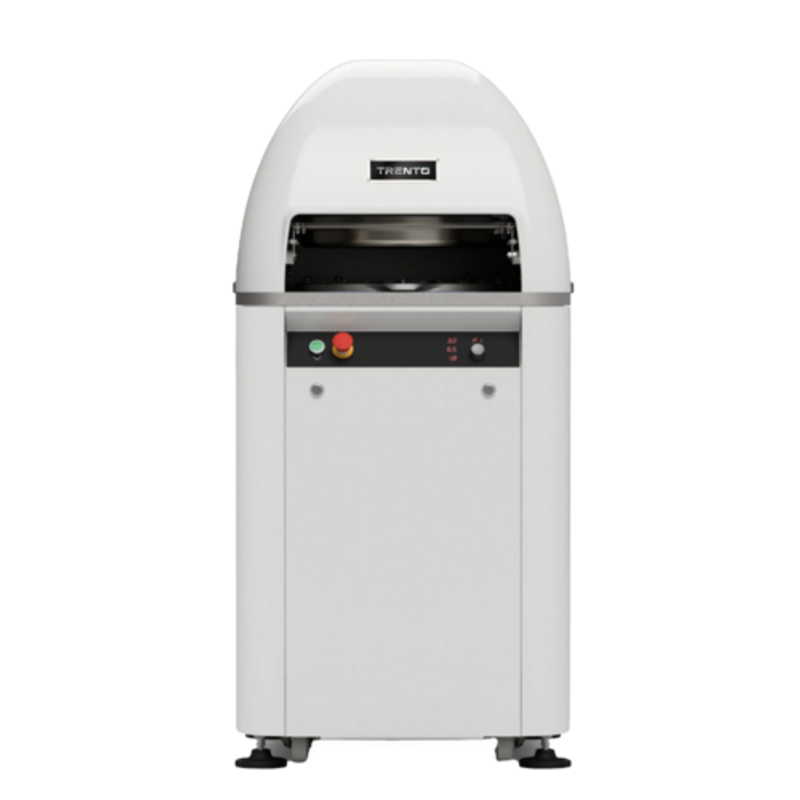 Alt Tag: TRENTO 47581 8.8 lb. Automatic Hydraulic Dough Divider Rounder Machine front view, Italian dough divider and bun rounder for uniform dough balls
