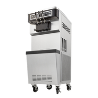 ICETRO ISI-303SNA 26" Two Flavor Freestanding Air-Cooled Soft Serve Machine