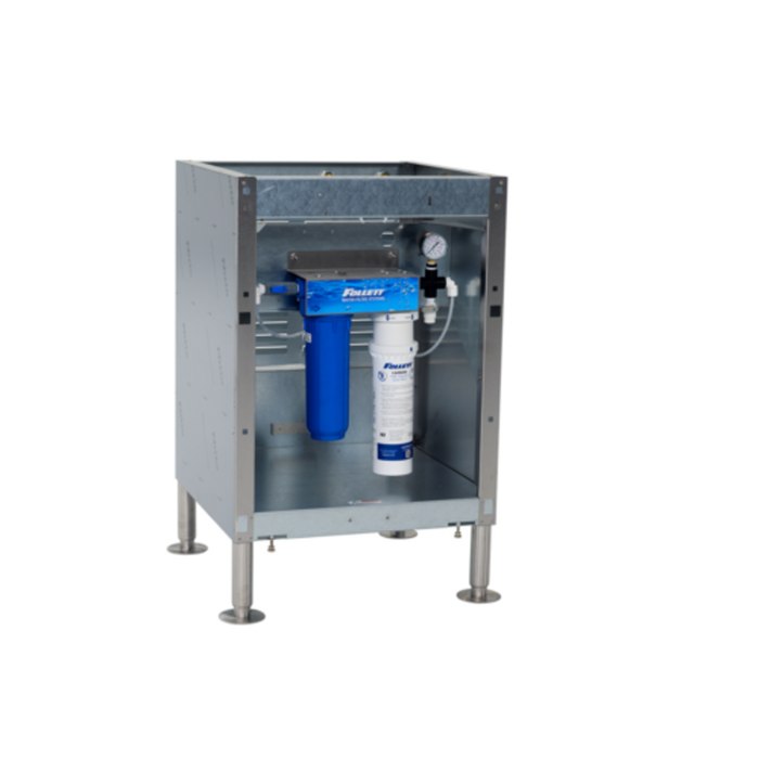 Follett 25AND50BASE-CL 22.75"W Stainless Steel Stand for 25/50 Dispensers