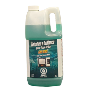 Brika B-CARE-4 1 Gallon Oven Cleaner Rinse-Aid & Shine Solution