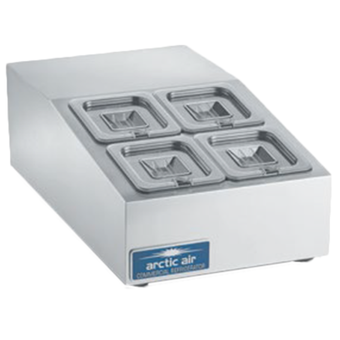 Arctic Air ACP4SQ 15-Inch Compact Refrigerated Counter-Top Food Prep Unit