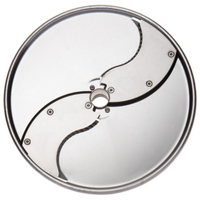 Dito Sama Shredding Disc Plate Featuring A Stainless Steel Design, Ideal For Consistent Ingredient Shredding In Commercial Kitchens.