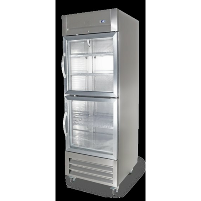 Kelvinator KCHRI27R2HGDR 27"W One-Section Reach-In Half-Door Refrigerator