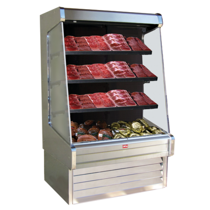 Howard McCray SC-OM30E-4-S-LED 51-Inch Meat Open Refrigerated Merchandiser