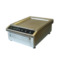 Adventys BGIC3000 15.5" W Countertop Single Zone Induction Griddle