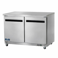 Arctic Air AUC48F 48-Inch Two Door Undercounter Work Top Freezer