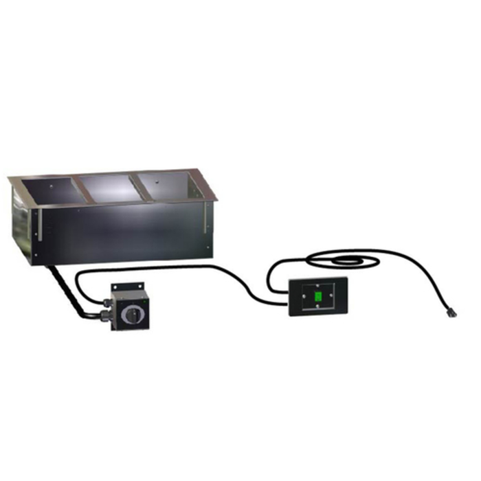 Alto-Shaam 100-HWRS/D6 Electric Drop-In Hot Food Well, 1-Pan Capacity