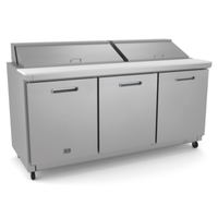 Kelvinator KCHST70.18 71-11/16"W 18 cu. ft. Sandwich Salad Prep Table
